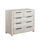 ACME Celerina Chest, Weathered White Finish FredCo