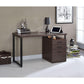 ACME Coy Desk, Dark Oak 92388 FredCo