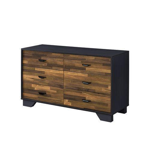 ACME Eos Dresser, Walnut & Black Finish FredCo