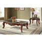 ACME Eustoma Coffee Table, Marble & Walnut FredCo