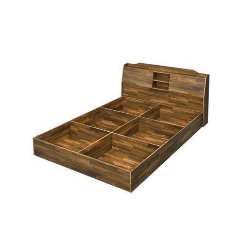 ACME Hestia Queen Bed, Walnut Finish FredCo