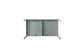 ACME House Marchese Dining Table, Pearl Gray Finish FredCo