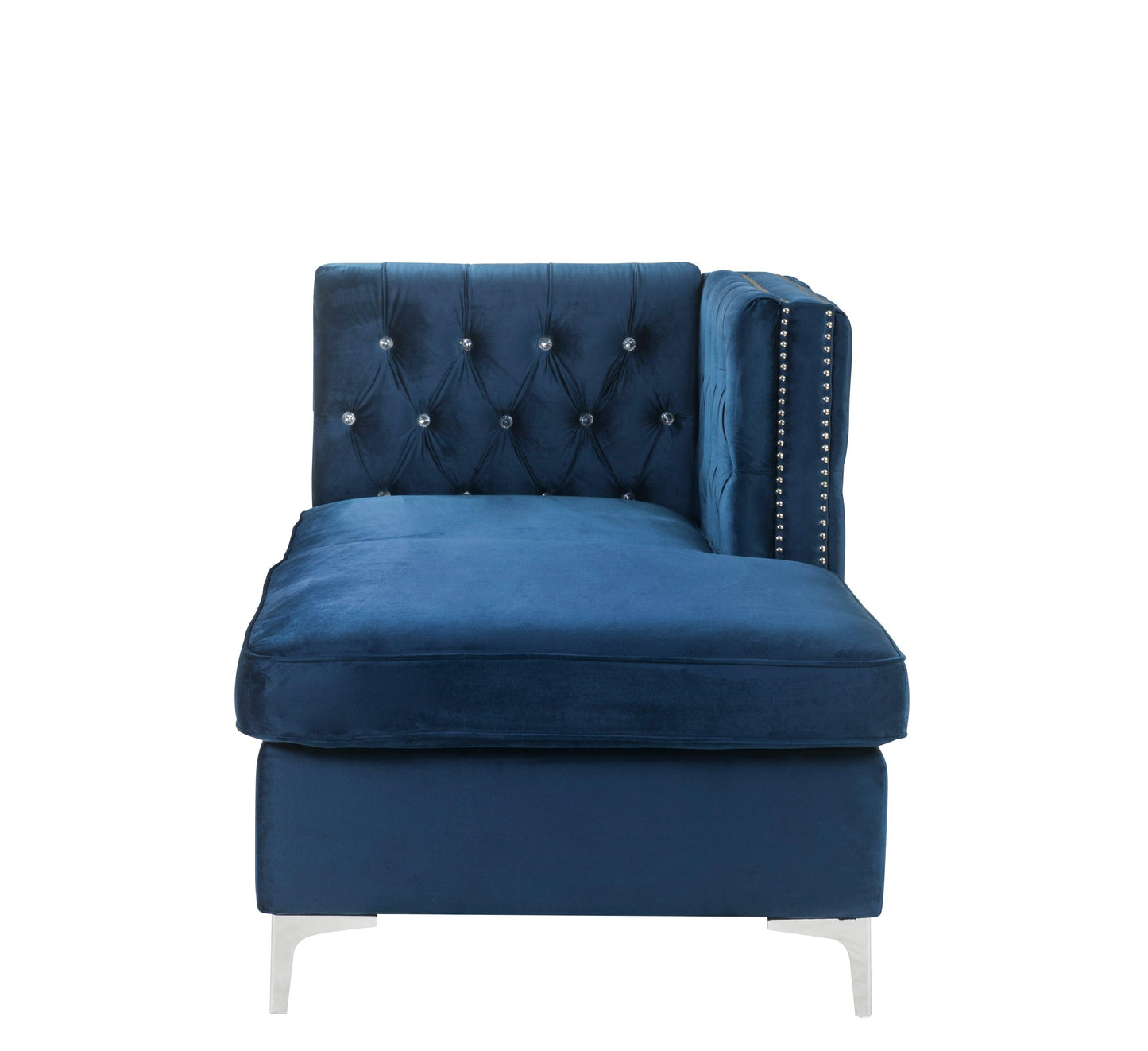 ACME Jaszira Modular - Chaise, Blue Velvet FredCo