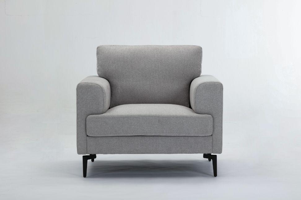 ACME Kyrene Chair, Light Gray Linen FredCo