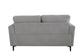 ACME Kyrene Loveseat, Light Gray Linen FredCo