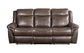 ACME Lydia Motion Sofa, Brown Leather Aire FredCo