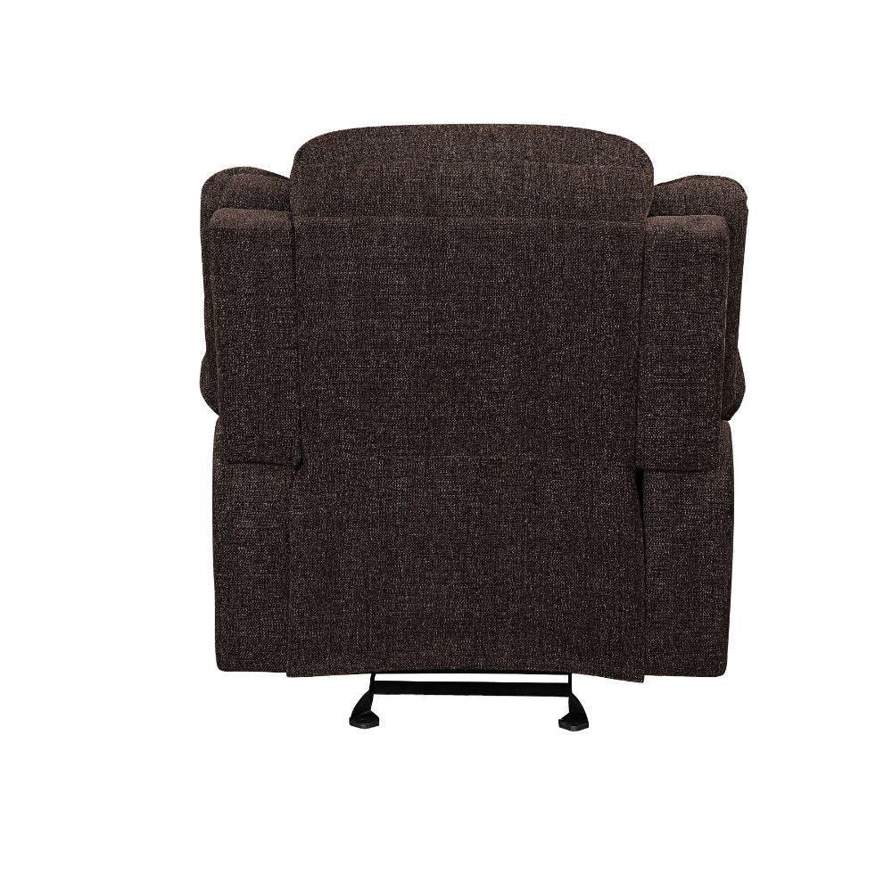 ACME Madden Glider Recliner, Brown Chenille FredCo