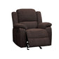 ACME Madden Glider Recliner, Brown Chenille FredCo