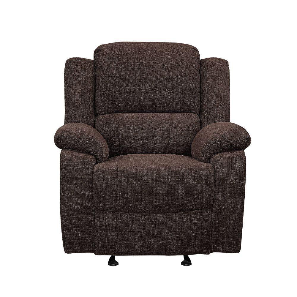 ACME Madden Glider Recliner, Brown Chenille FredCo