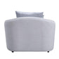 ACME Mahler Chair w/2 Pillows, Beige Linen FredCo