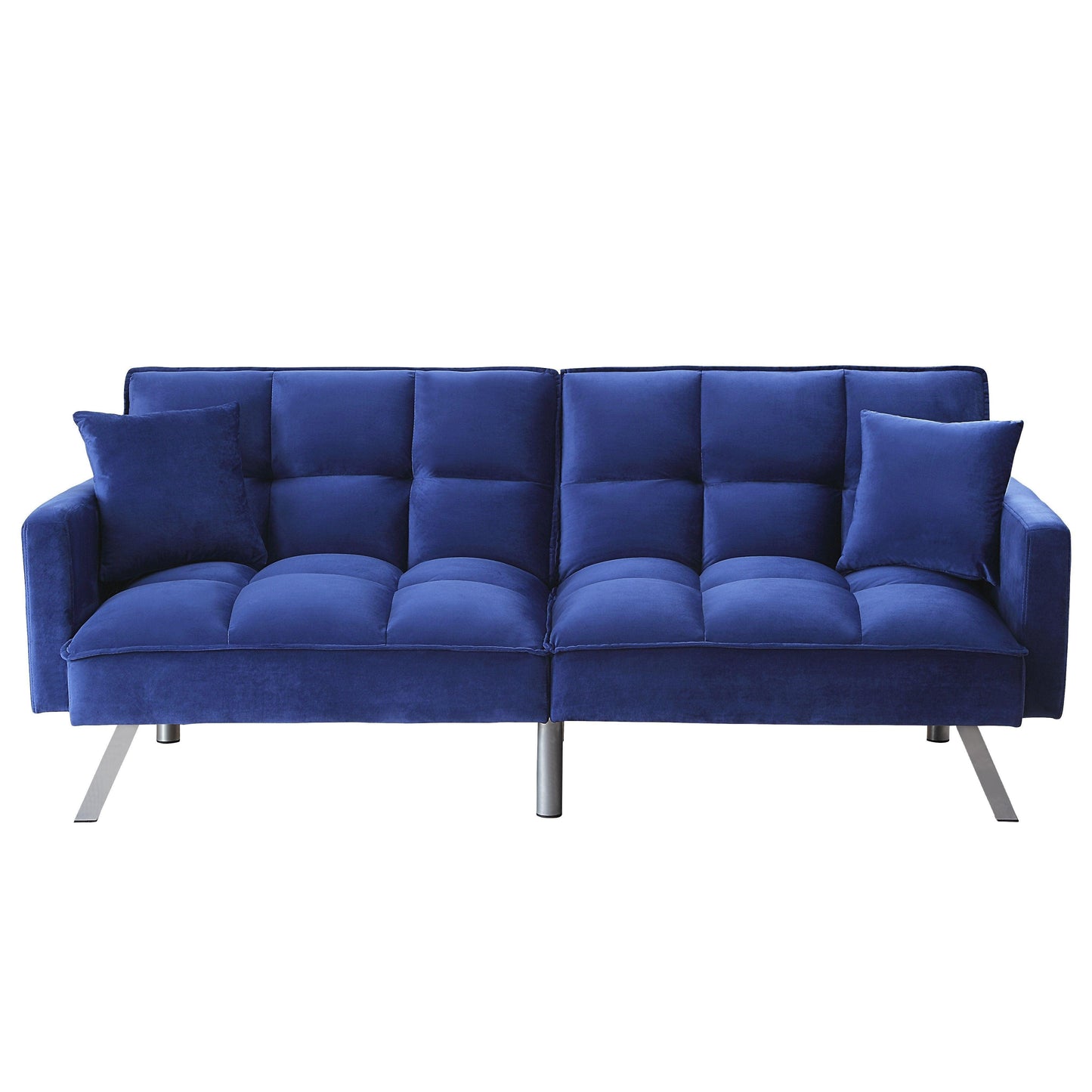 ACME Mecene Adjustable Sofa , Blue Velvet FredCo