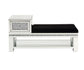 ACME Noralie Bench, Mirrored & Faux Diamond FredCo