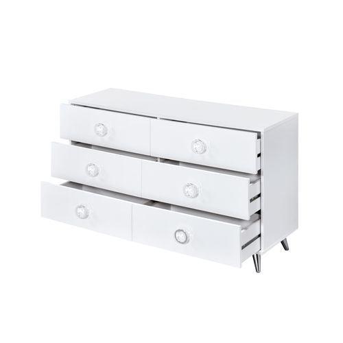 ACME Perse Dresser, White Finish FredCo