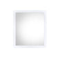 ACME Perse Mirror, White Finish FredCo