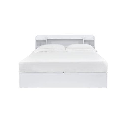 ACME Perse Queen Bed, White Finish FredCo