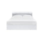 ACME Perse Queen Bed, White Finish FredCo