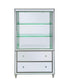 ACME Persis Bookcase, LED & Mirrored FredCo