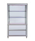 ACME Persis Bookcase, LED & Mirrored FredCo