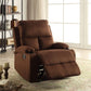 ACME Rosia Recliner, Chocolate Microfiber FredCo