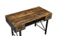 ACME Settea Computer Desk, Weathered Oak & Black Finish FredCo