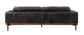 ACME Silchester Sofa, Antique Ebony Top Grain Leather FredCo