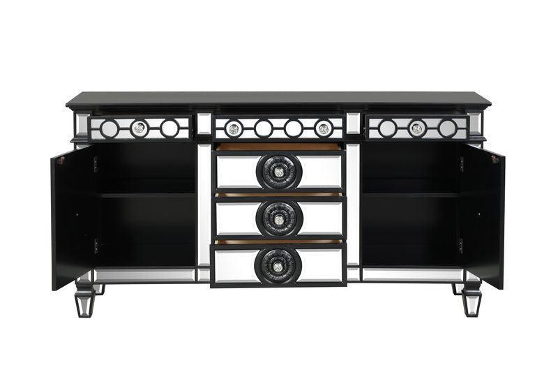 ACME Varian II Server, Mirrored & Black Finish FredCo