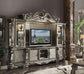 ACME Versailles Entertainment Center, Antique Platinum 91820 FredCo