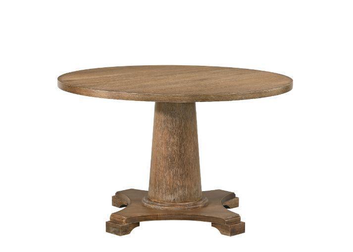 ACME Yotam Dining Table, Salvaged Oak Finish FredCo