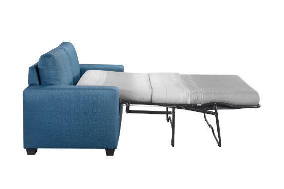 ACME Zoilos Sleeper Sofa, Blue Fabric FredCo