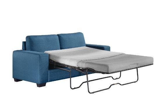 ACME Zoilos Sleeper Sofa, Blue Fabric FredCo