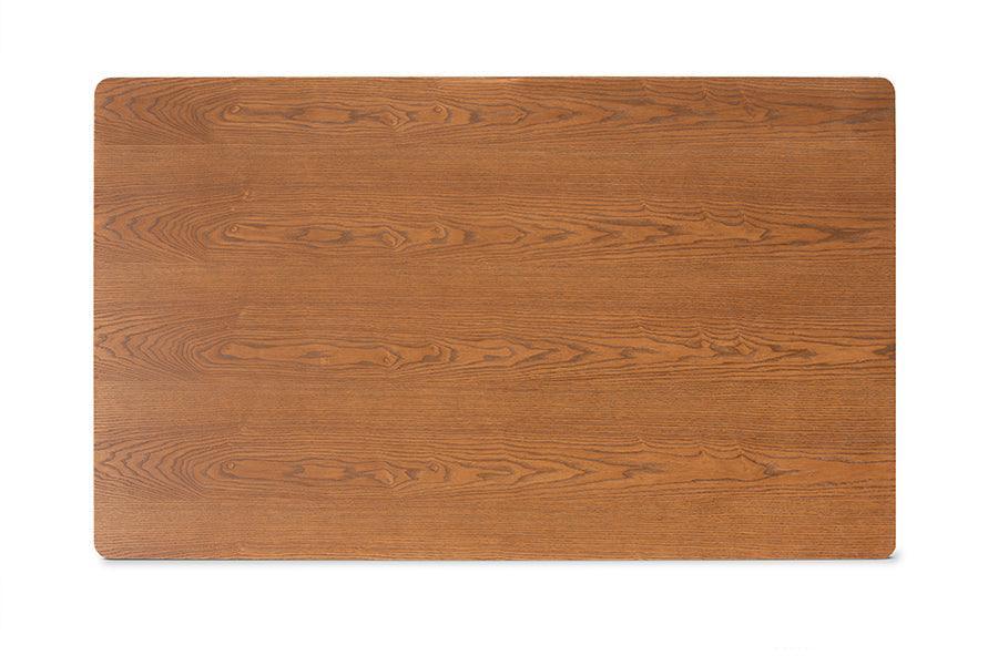 Alvis Mid-Century Modern Emerald Green Velvet Upholstered and Walnut Brown Finished Wood 3-Piece Dining Nook Set FredCo
