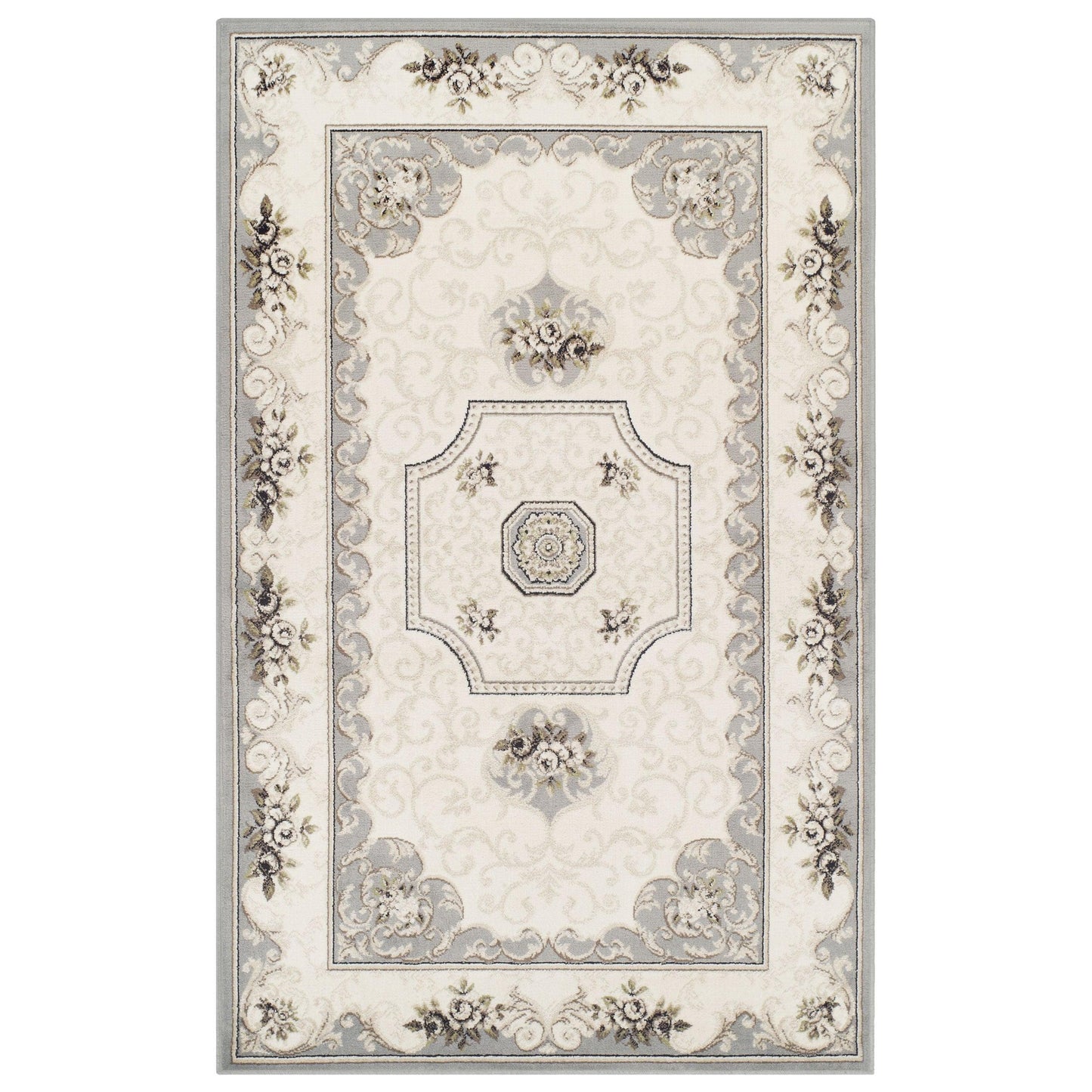 Annalise Floral Pendant Motifs Rug FredCo