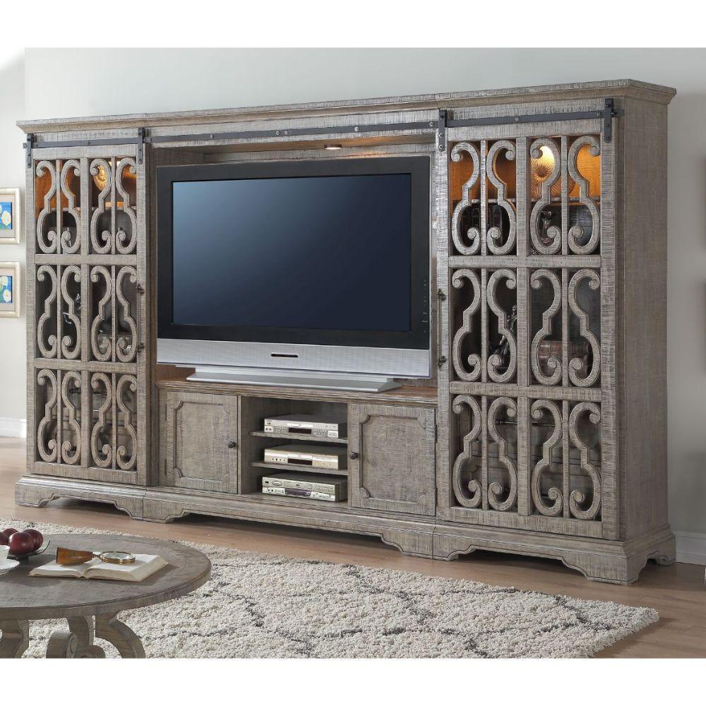 Artesia Entertainment Center Salvaged Natural FredCo