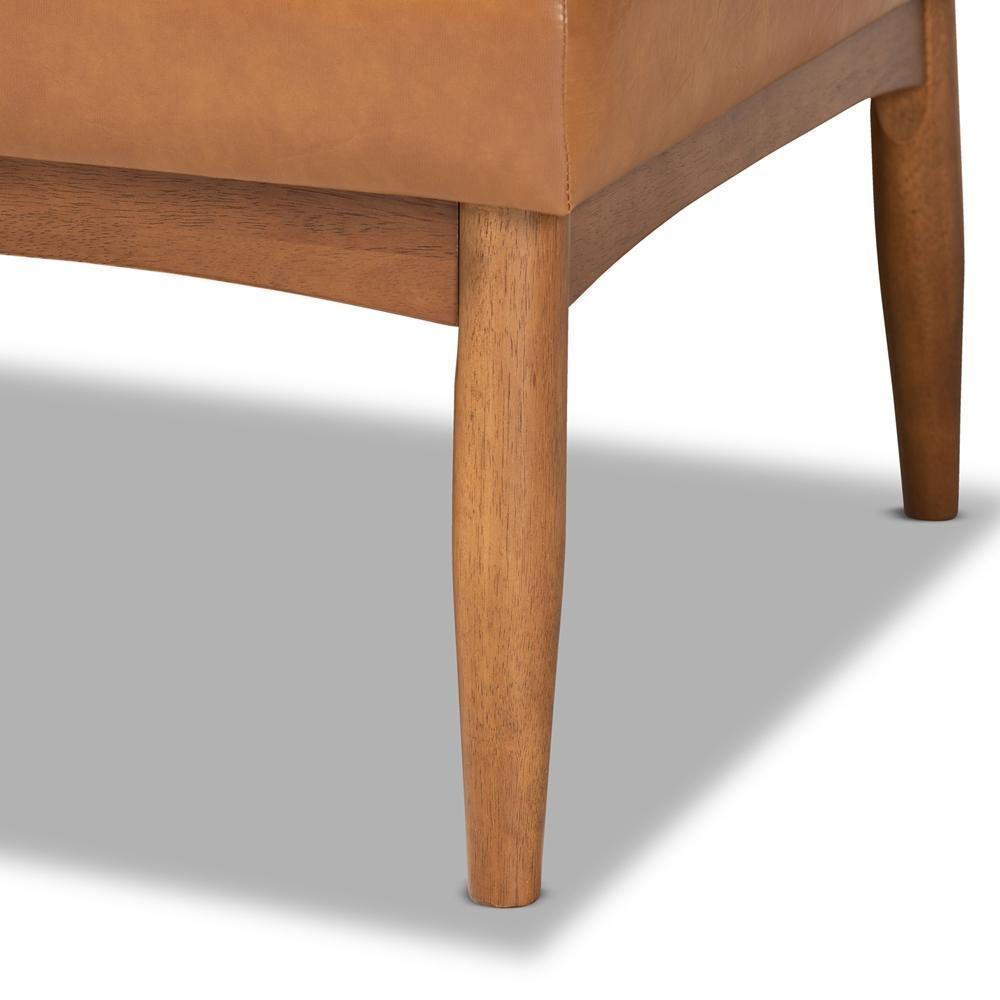 Tan corner outlet dining bench