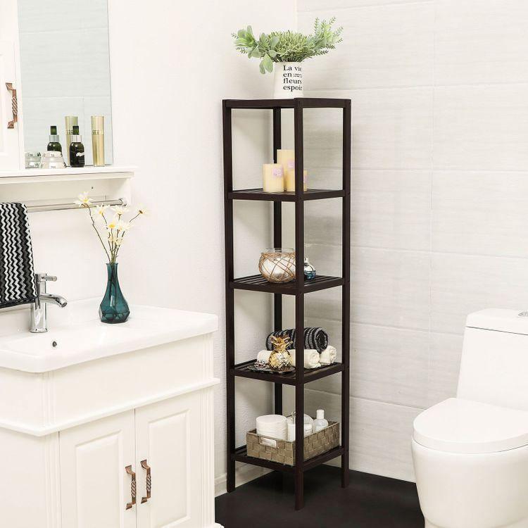 Bamboo Bathroom Storage Shelf FredCo