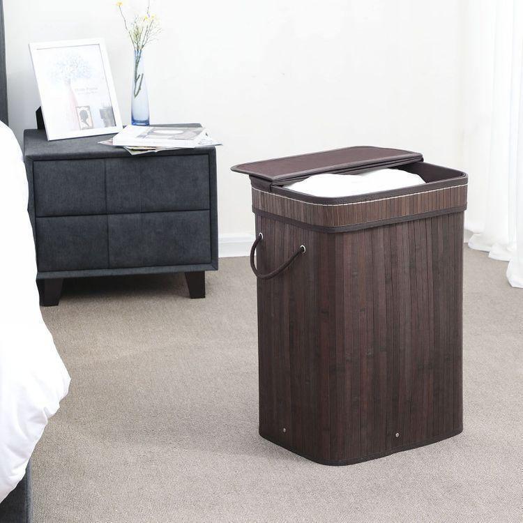 Bamboo Laundry Hamper FredCo