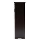 Bienna Modern and Contemporary Wenge Brown Finished Shoe Cabinet FredCo