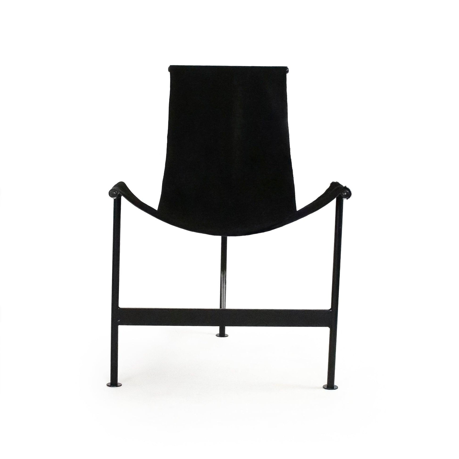 Black Hide Sling Chair 1039 FredCo