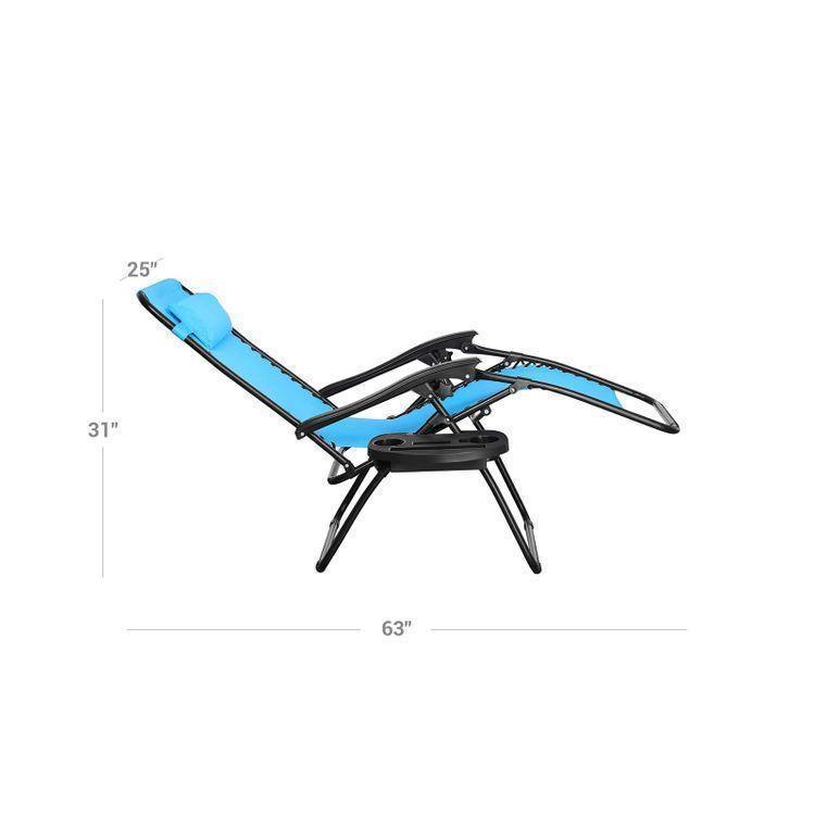 Blue Outdoor Lounge Chairs FredCo