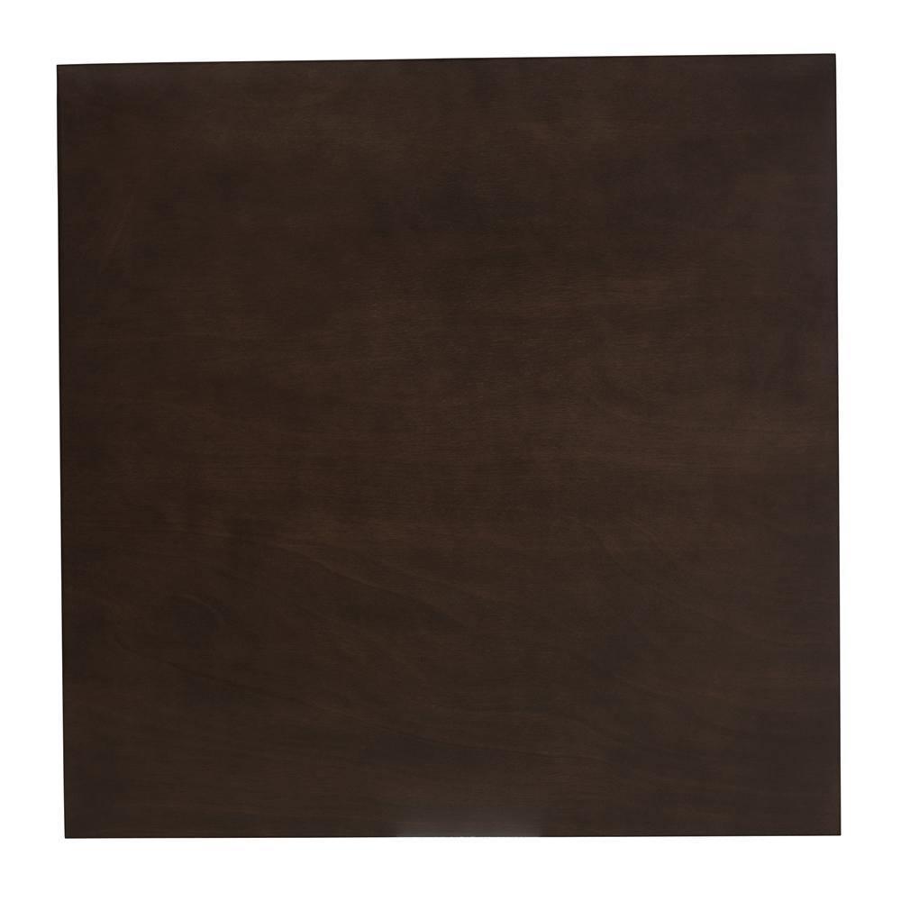 Britte Mid-Century Modern Dark Grey Fabric Upholstered Dark Oak Brown Finished 5-Piece Wood Dining Set FredCo