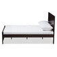 Catalina Modern Classic Mission Style Dark Brown-Finished Wood Full Platform Bed FredCo