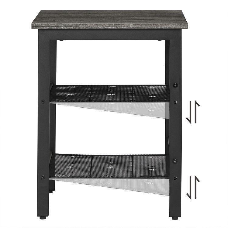 Charcoal Gray Side Tables FredCo