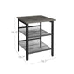 Charcoal Gray Side Tables FredCo