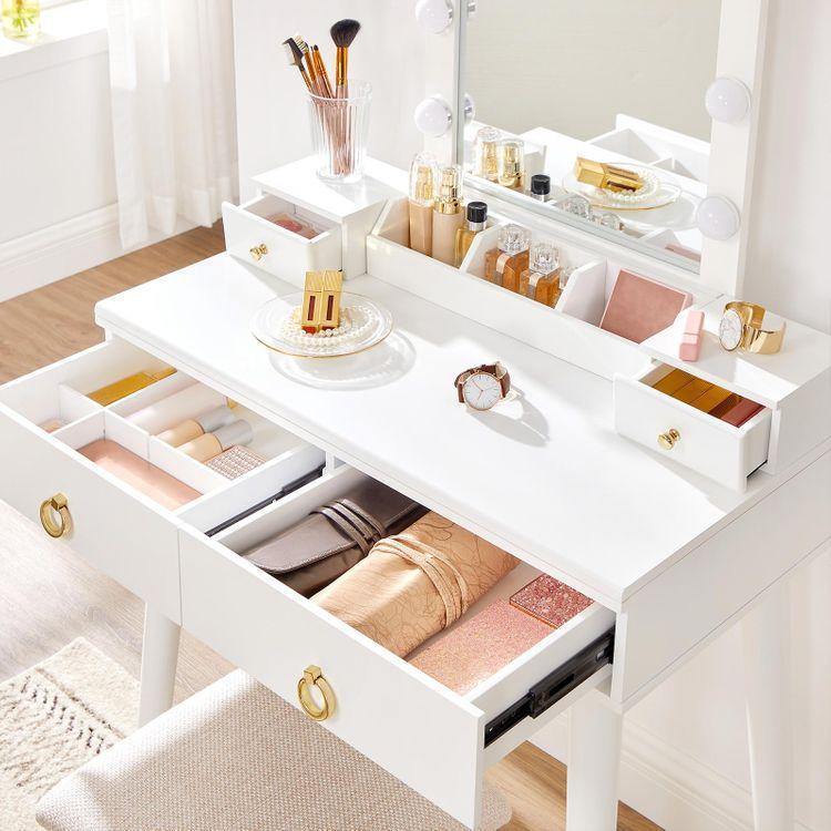 Dressing Table Set With Lights FredCo