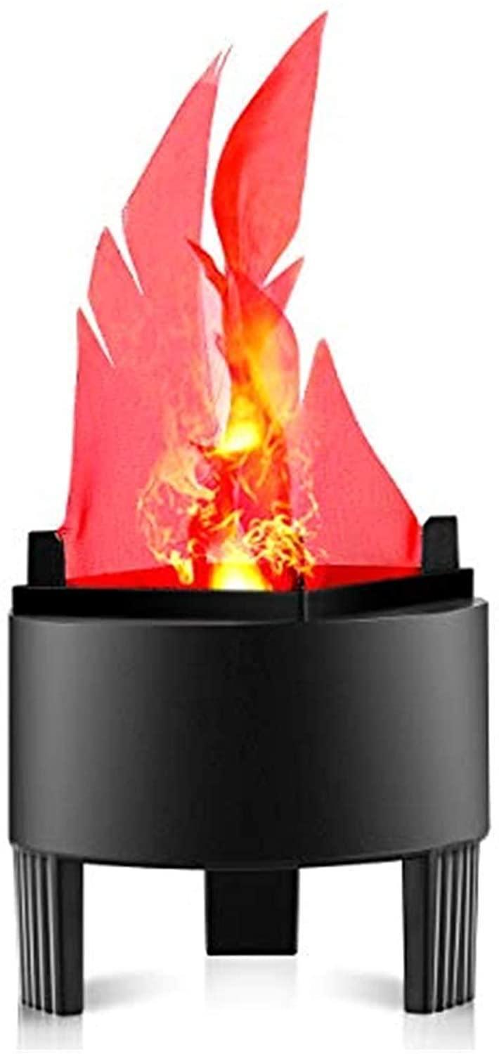 Electronic LED Fake Fire Flame Simulated Flame Effect Light No Heat Base Artificial Flame 3D Electric FredCo