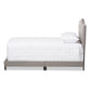 Emerson Modern and Contemporary Light Grey Fabric Upholstered King Size Bed FredCo