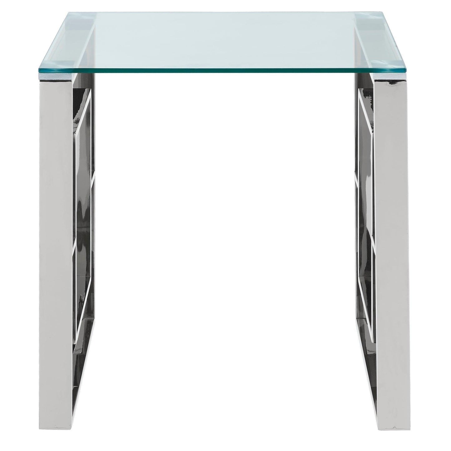 EROS Accent Table Silver FredCo