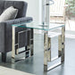 EROS Accent Table Silver FredCo