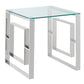 EROS Accent Table Silver FredCo