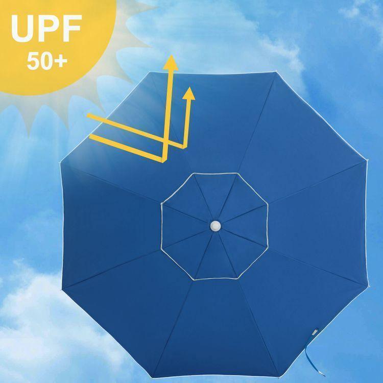 Fiberglass Beach Umbrella FredCo